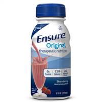 Ensure Original Strawberry Flavor 8 oz. Bottle Ready to Use, 58295 - EACH