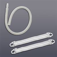 Hollister Leg Strap Small, 15 Inch, Vinyl, Reusable, Plastic Belt Tabs, 9342 - BOX OF 10
