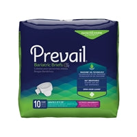 Prevail Specialty Brief, Bariatric B, Up to 100 Inch Waist, Heavy Absorbency, PV-094