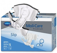 Molicare Premium Extra Plus Adult Brief Tab Closure Small Disposable Heavy Absorbency, 169448 - Pack of 30