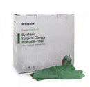 McKesson Finessis Corium Surgical Glove Size 9 Sterile Flexylon Synthetic Standard Cuff Length Micro-Textured Green 14-94090 - Box of 50