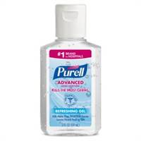 Purell Hand Sanitizer 2 oz. Ethyl Alcohol Gel Bottle, 9605-24 - Case of 24