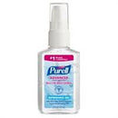 Purell Advanced Hand Sanitizer 2 oz. Ethyl Alcohol Gel Pump Bottle, 9606-24 - Case of 24