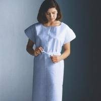 Graham Medical Products Patient Exam Gown Adult NonSterile Blue, 70226N - CASE OF 50