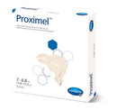 Proximel Silicone Adhesive with Border Silicone Foam Dressing, 6-4/5 x 7 Inch, Hartmann 14600000, 5 Count