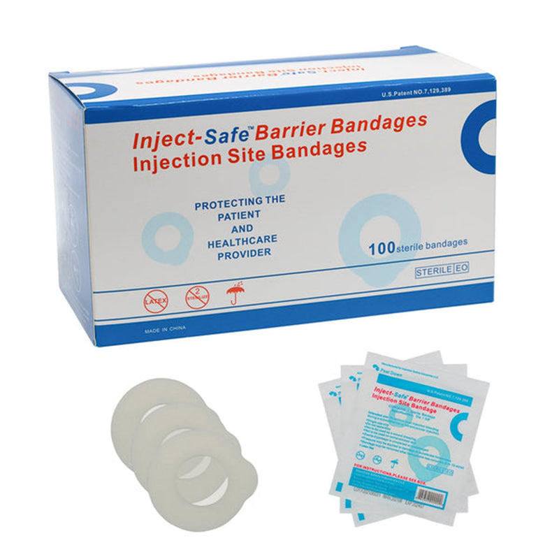 Inject-Safe Adhesive Barrier Strip, 1-3/8 Inch Diameter, HTL-STREFA 3070, 2000 Count