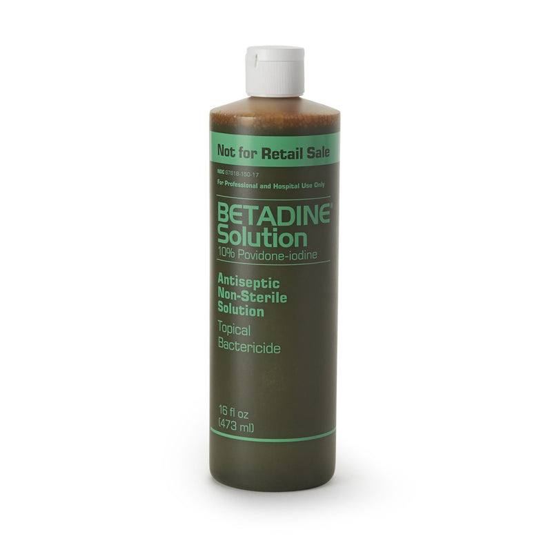 Betadine Povidone-Iodine Surgical Scrub, 16 oz Bottle, Emerson Healthcare 67618015017, 1 Count