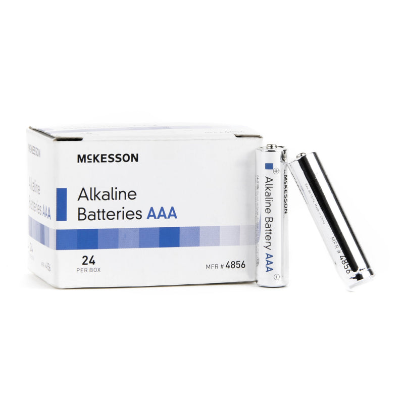 McKesson Alkaline Battery, AAA Cell, McKesson Brand 4856, 600 Count