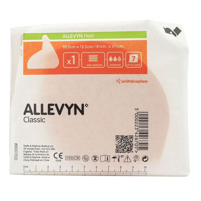 Allevyn Nonadhesive without Border Foam Dressing, 4½ x 5½ Inch, Smith & Nephew 66007630, 5 Count