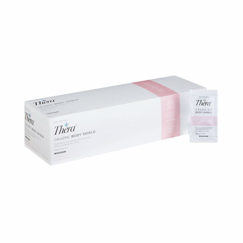 Thera Calazinc Body Shield Skin Protectant, 4 grams, McKesson Brand 53-CZ4G, 864 Count