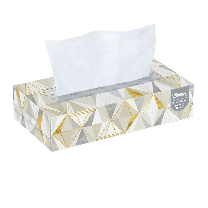 Kleenex Facial Tissue, 125 Sheets per Box, Kimberly Clark 21606, 125 Count