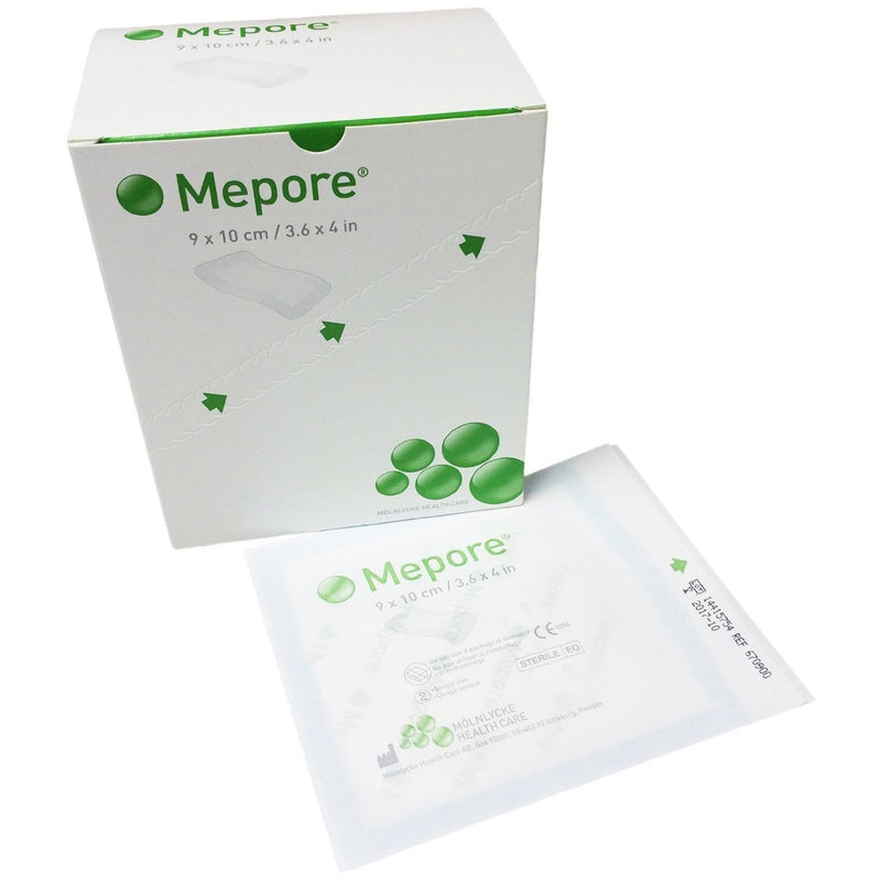 Mepore Adhesive Dressing, 3 X 4 inch, Molnlycke 670900, 1 Count