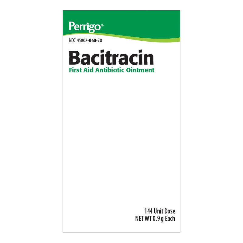 Generic BACiiM Bacitracin First Aid Antibiotic, 0.9-gram Packet, Perrigo Company 45802006070, 1 Count