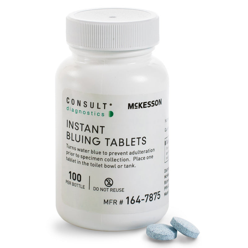 McKesson Consult Instant Bluing Tablets, McKesson Brand 164-7875, 1 Count