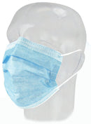 FluidGard 160 Anti-Fog Procedure Mask, Blue, Aspen Surgical Products 14401, 500 Count