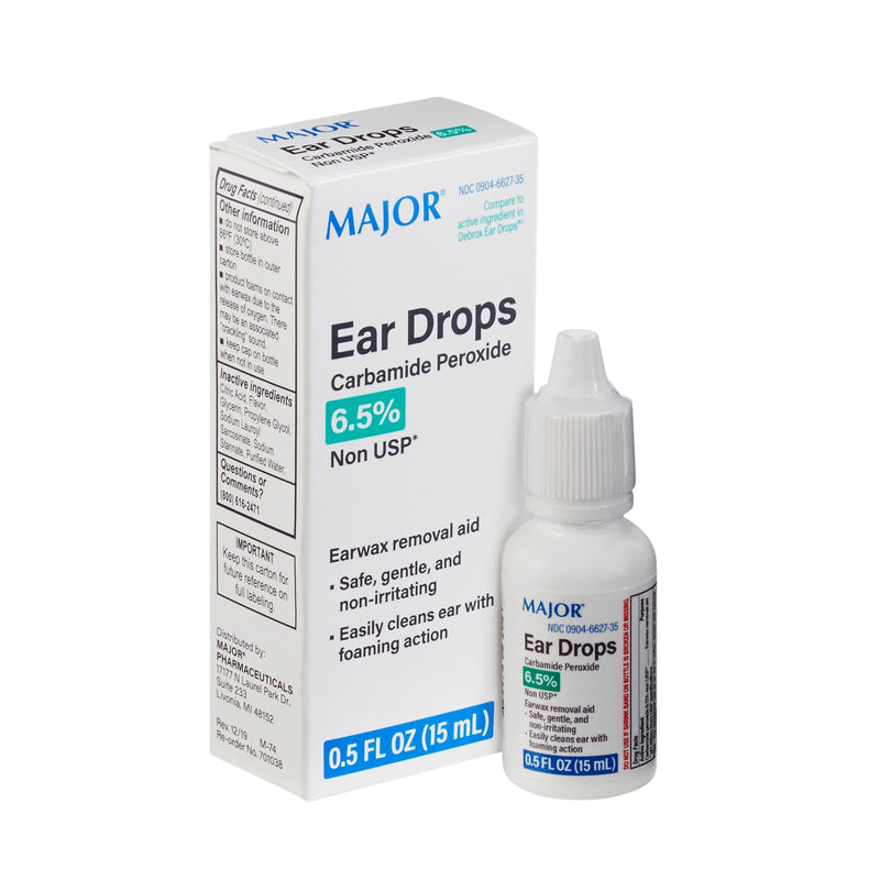 Generic Debrox Earwax Remover, 0.5 Fl. Oz., Major Pharmaceuticals 00904662735, 1 Count