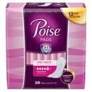 Poise Maximum Bladder Control Pad, 14.6 Inch Length, Kimberly Clark 44561, 39 Count