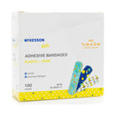 McKesson Kids Kid Design (Assorted Prints) Adhesive Strip, 3/4 x 3 Inch, McKesson Brand 16-4838-17, 100 Count