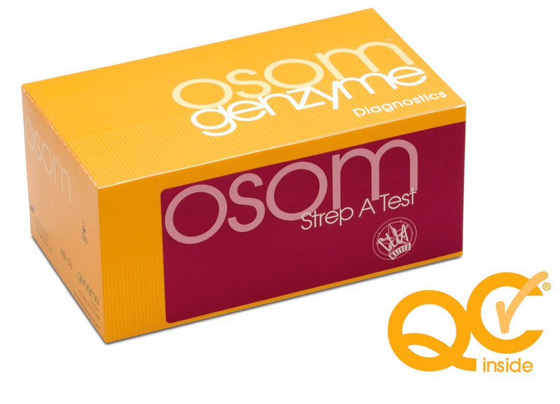 OSOM Rapid Test Kit, Strep A test, Sekisui Diagnostics 141, 900 Count