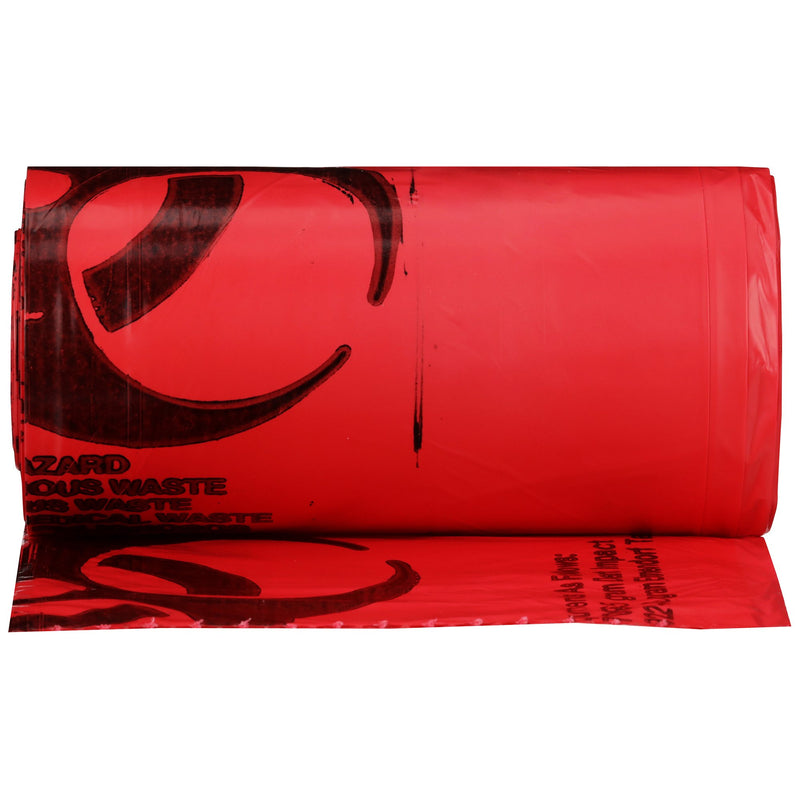 ULTRA-TUFF Infectious Waste Bag, 10-15 gal, McKesson Brand 03-4554, 250 Count