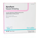 DermaRite Xeroform Impregnated Dressing, 4 x 4 Inch, DermaRite Industries 24440, 25 Count