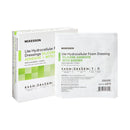 McKesson Lite Silicone Gel Adhesive with Border Thin Silicone Foam Dressing, 4 x 4 Inch, McKesson Brand 4873, 200 Count