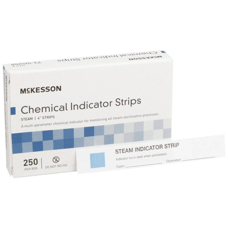 McKesson Sterilization Chemical Indicator Strip, McKesson Brand 73-SIS250, 10 Count