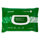 StayDry Unscented Disposable Washcloths with Aloe, McKesson Brand WPWU50, 576 Count