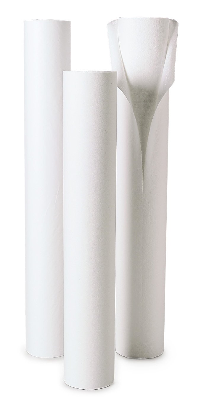 McKesson Textured Table Paper, 21 Inch x 125 Foot, White, McKesson Brand 096, 9 Count