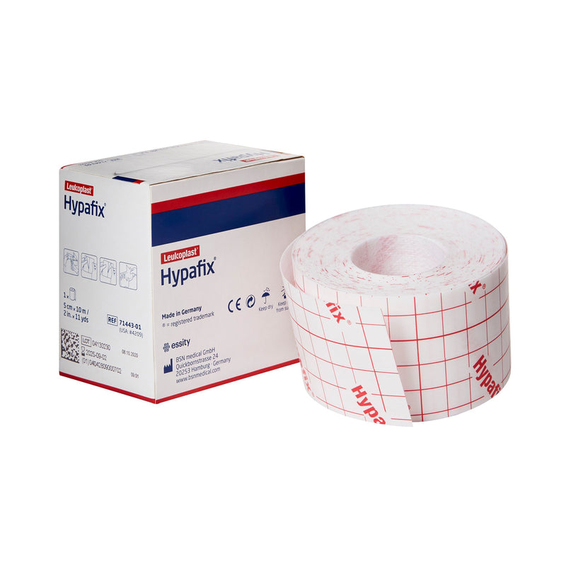 Hypafix Nonwoven Dressing Retention Tape, 2 Inch x 10 Yard, White, BSN Medical 4209, 1 Count